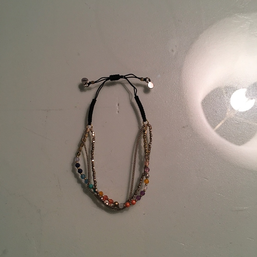 Stella & Dot Multi Color Wishing Bracelet